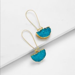Half circle design Drop Earrings!!